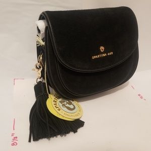 Spartina Suede Saddle Crossbody